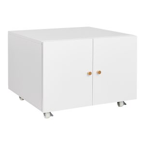 586879145 Muebles de oficina Gabinete para fotocopiadora Soporte para impresora con pedestal móvil blanco