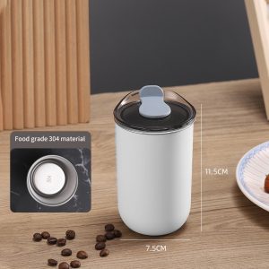Taza de café estilo Ins, taza de agua portátil de acero inoxidable con tapa para trabajador de oficina en casa y oficina nórdica