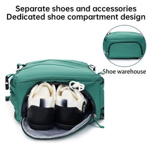 586751968 Mochila de Viaje Premium: Bolsa para Laptop Aprobada para Avión, Ideal para Escuela y Trabajo, Impermeable y de Equipaje de Mano para Hombres y Mujere