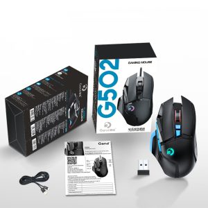 586879571 G502 ratón inalámbrico 2,4G modo dual portátil RGB