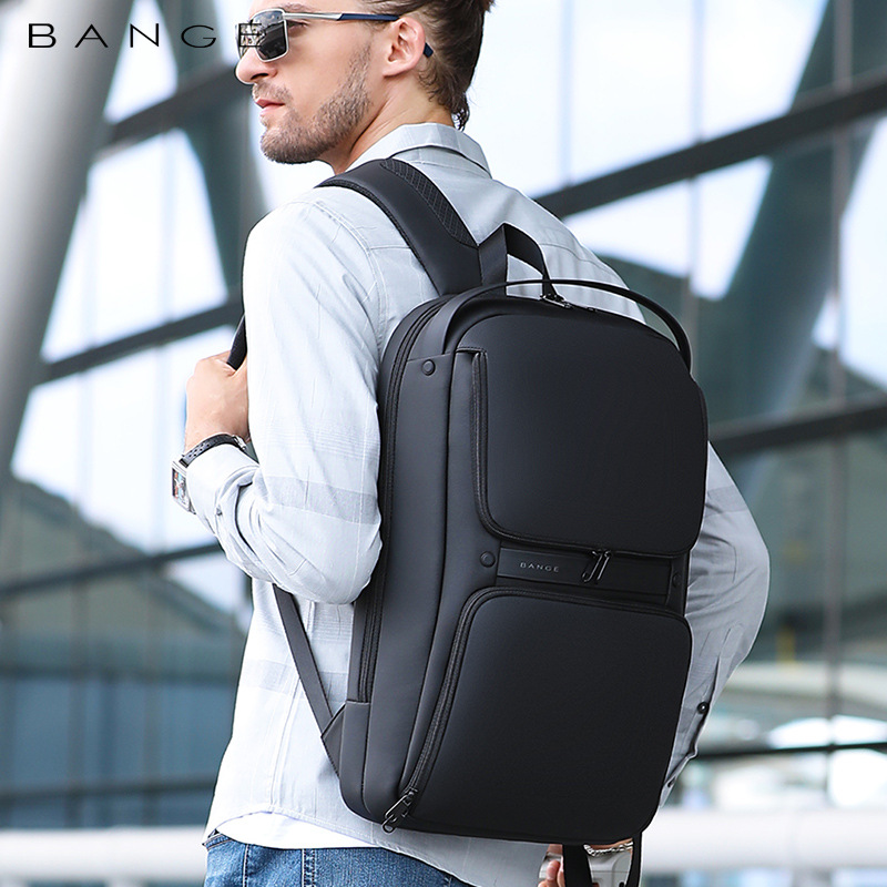 586751942 Mochila para Hombre con Puerto USB, Mochila Ejecutiva para Computadora, Trabajo y Uso Diario